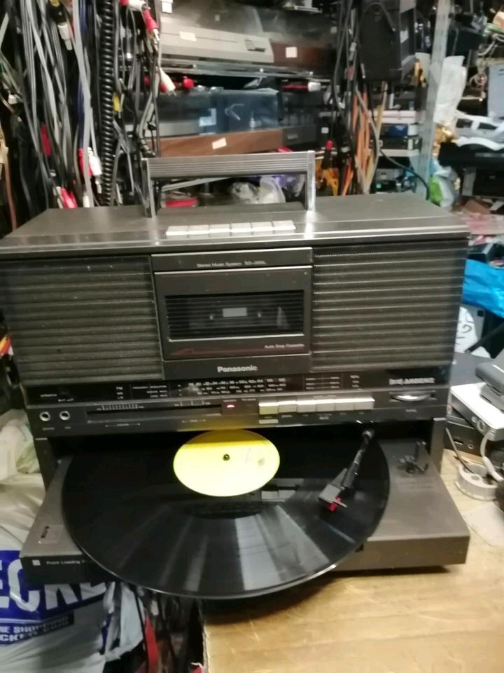 PANASONIC SG-J555L, Stereo Music System, Komplett-Anlage!!