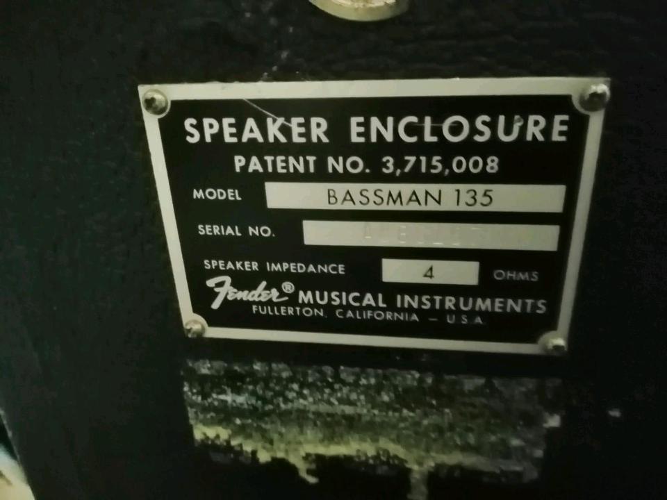 FENDER BASSMAN 135 Röhrenverstärker + BASSMAN Speaker