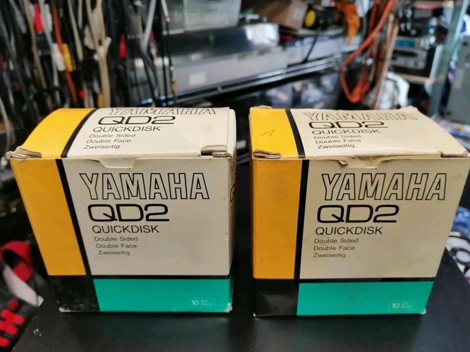 YAMAHA EMT-10, EMQ-1 und EMT-1 und 2 neue Packungen Disks!!