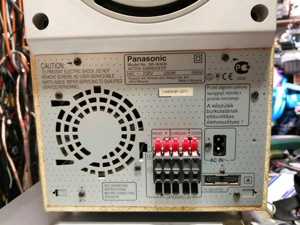PANASONIC-Anlage, OHNE Fernbedienung, guter Zustand!!!