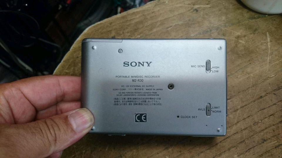 SONY MZ-R30, Minidisc-Recorder mit Zubehör!!!