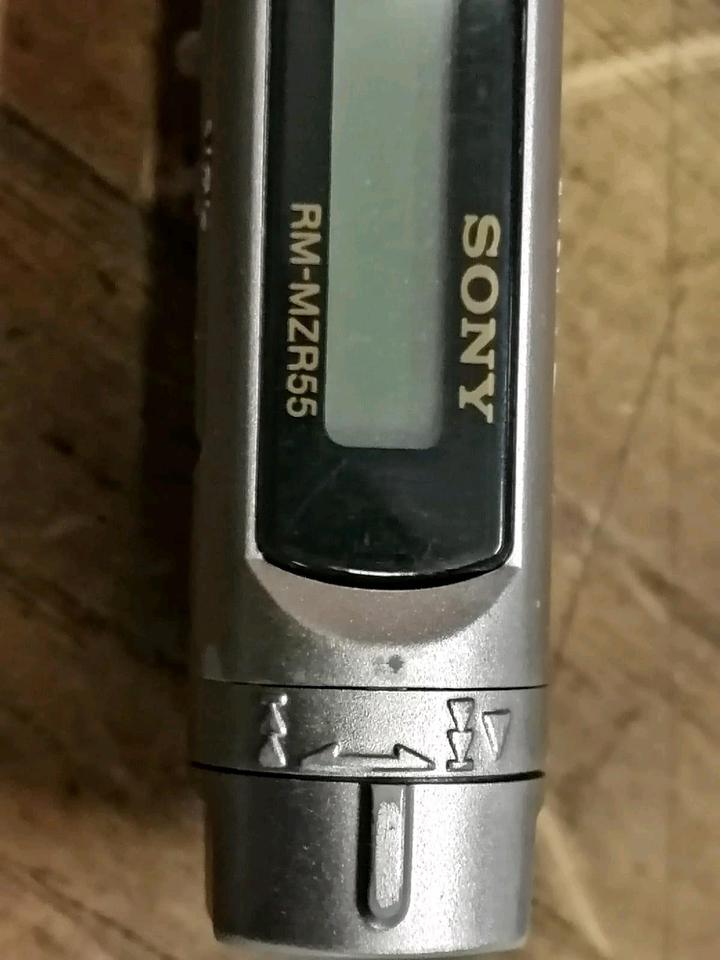 SONY MZ-R55, portable Minidisc-Recorder mit Zubehör!!!