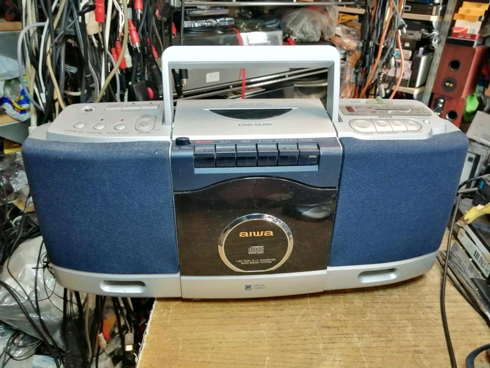 AIWA CSD-SL20 Radio-Cassetten-Recorder mit CD, guter Zustand!!
