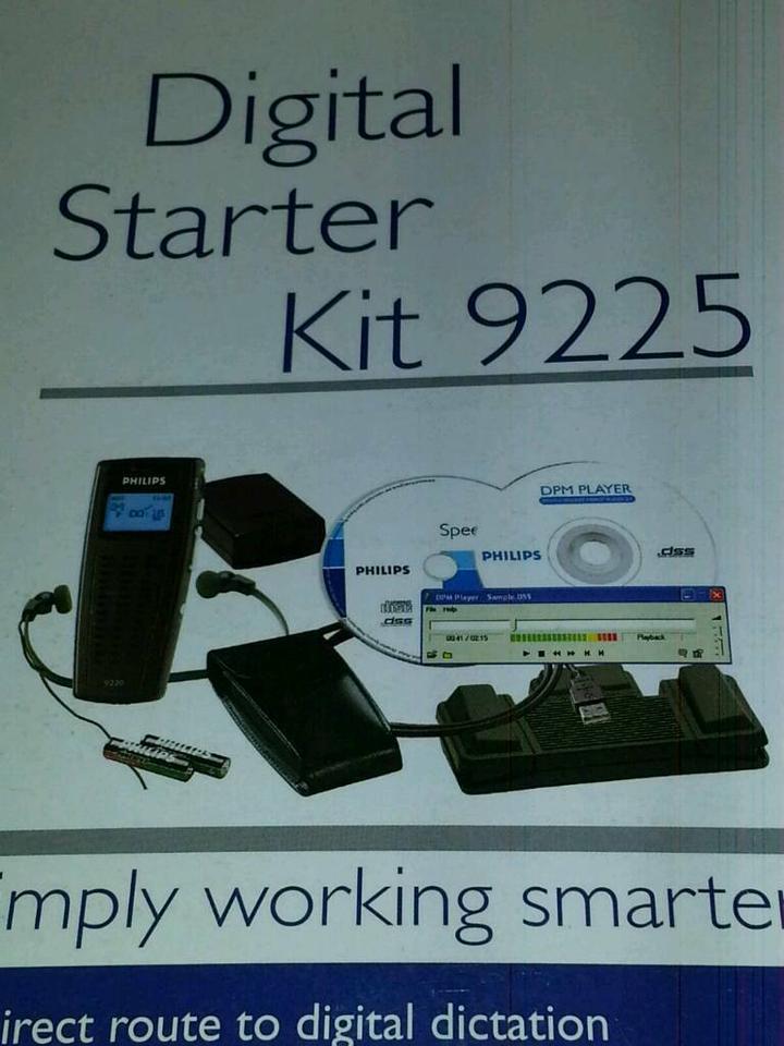 PHILIPS Digital Starter Kit 9225, komplett, wie Neu, toll!