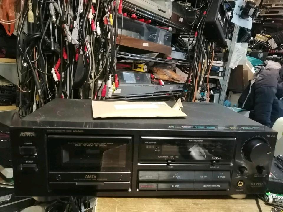 AIWA AD-F410E, Cassetten-Deck + AIWA HX PRO Discrete Circuit!!