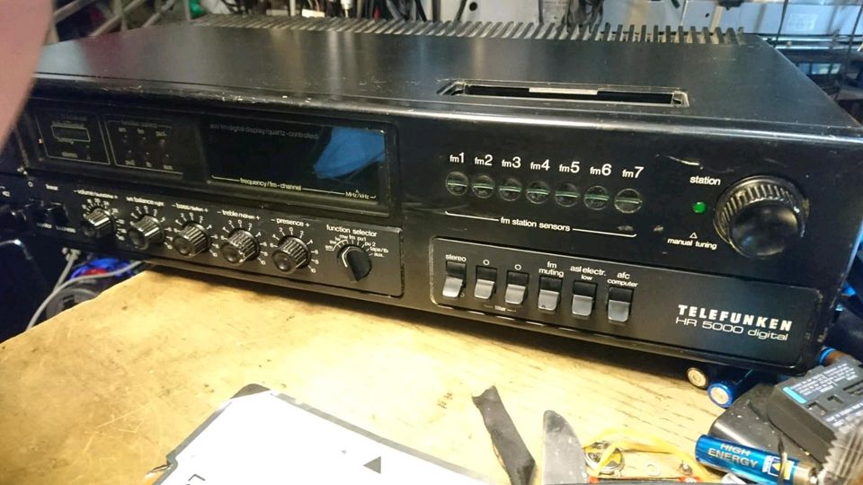 TELEFUNKEN HR 5000 Digital Receiver, DEFEKT!!