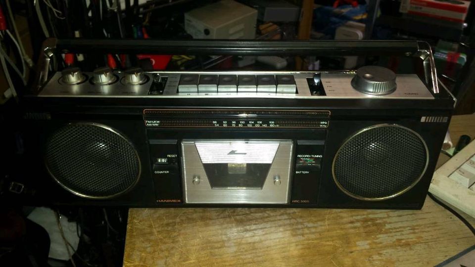 HANIMEX HRC 500S, Stereo Radio-Cassetten-Recorder