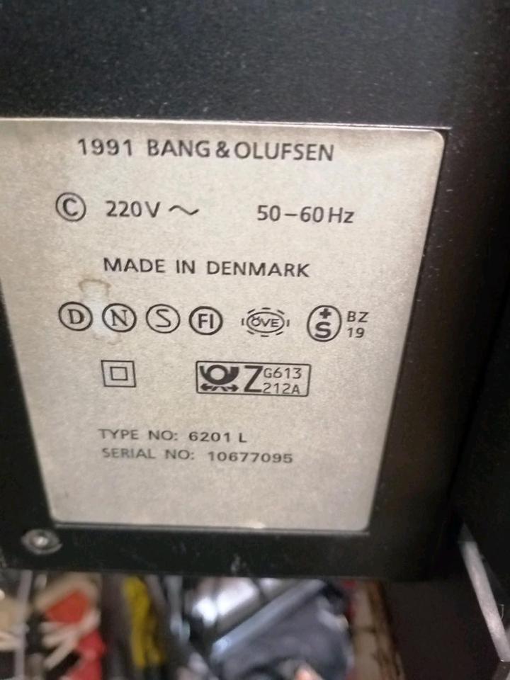 BANG & OLUFSEN BEOSYSTEM 2500, Musikanlage mit Boxen!!!