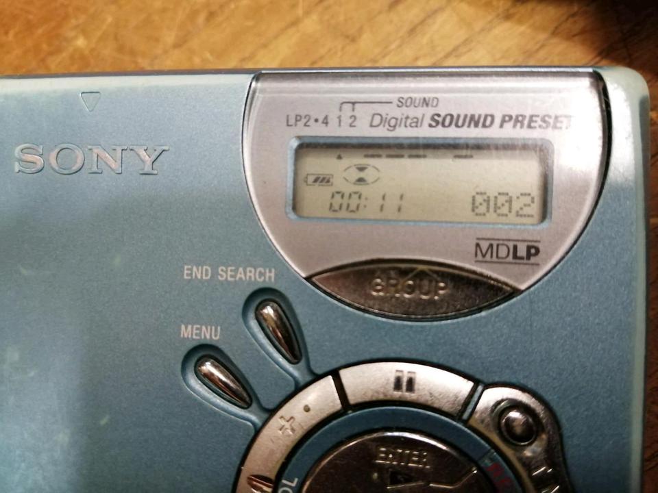 SONY MZ-N510, Portabler Mini-Disc Recorder, OHNE Adapter!!!
