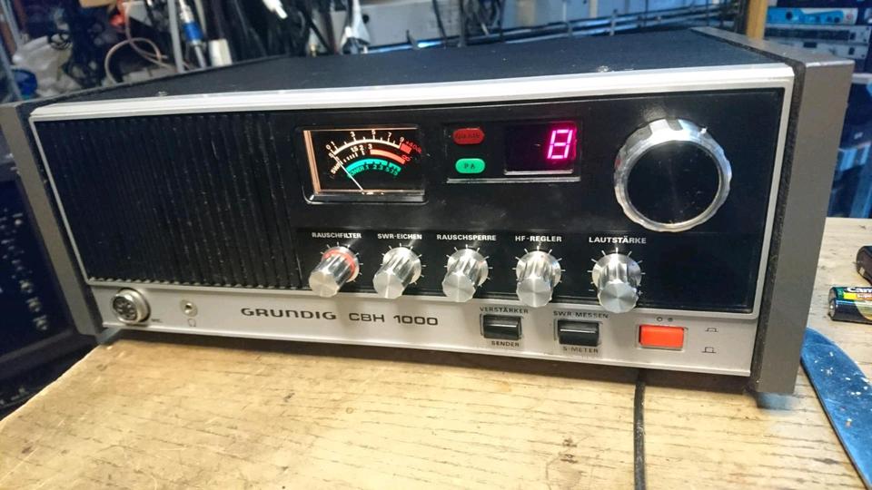 GRUNDIG CBH 1000, CB-Funkgerät, OHNE Zubehör!!