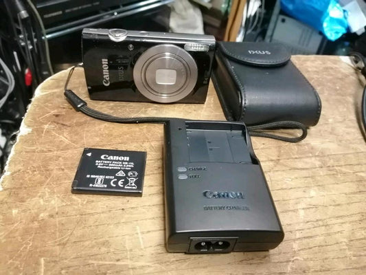 CANON IXUS 185, Digital-Kamera mit Zubehör!!! OHNE SPEICHERKARTE