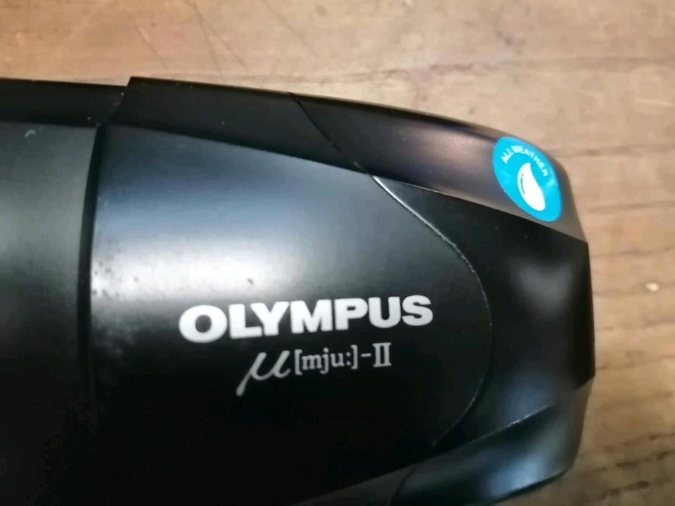 OLYMPUS MJU-II, Analog-Kamera mit 1 Original-Tasche, guter Zusta!