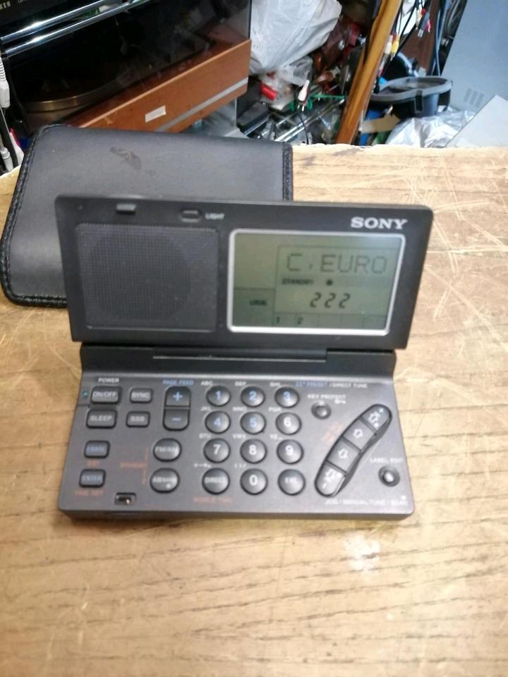 SONY ICF-SW100, kleiner Weltempfänger, DEFEKT!!!