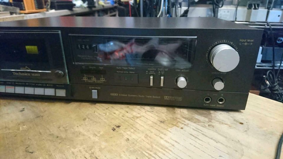 TECHNICS RS-M263; 3-Kopf-Cassettenrecorder; toll!