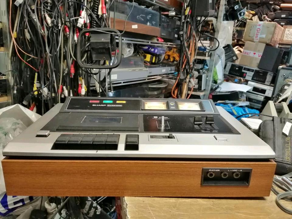 SHARP RT-2500H, Stereo Tape Deck/Cassetten-Recorder, DEFEKT!!!