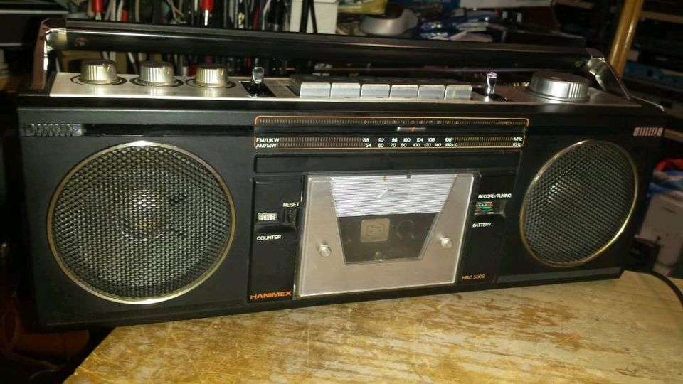 HANIMEX HRC 500S, Stereo Radio-Cassetten-Recorder