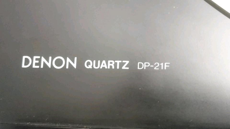 DENON QUARTZ DP-21F, Plattenspieler mit Nadelsystem!!