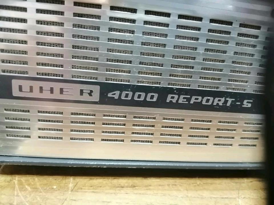 UHER 4000 Report-S, kleines Tonbandgerät!!
