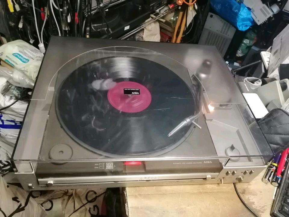 AIWA AP-D50E, Plattenspieler + ORTOFON Nadelsystem!!