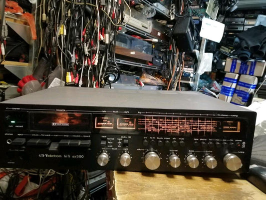 TELETON SX500, Stereo HiFi Receiver mit Cassette, guter Zustand!