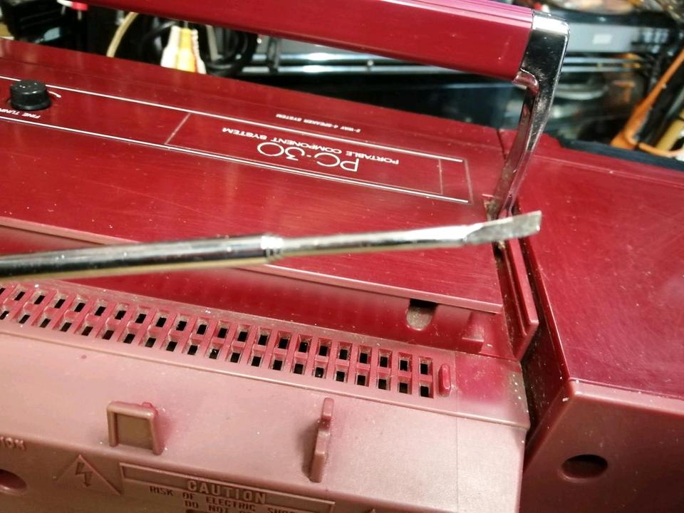 JVC PC-30V Radio-Cassetten-Recorder, etwas DEFEKT!!!