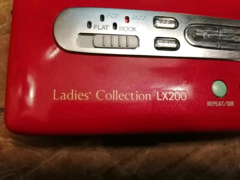 AIWA Ladies Collection LX 200, Walkman, rot, sehr guter Zustand!!