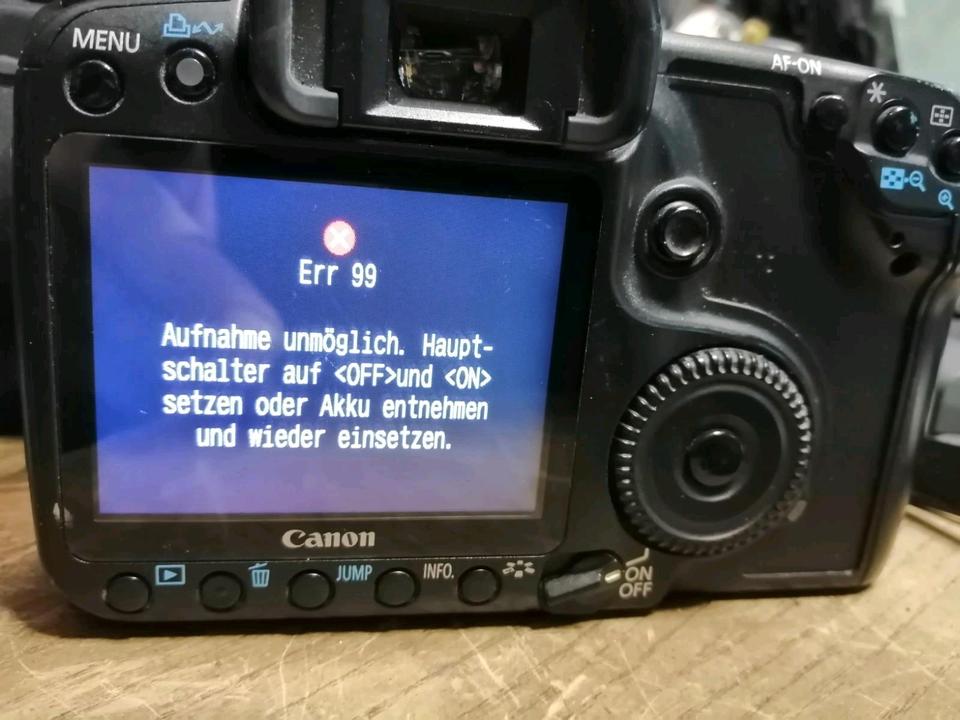 CANON EOS 40D + CANON EOS 350D, beide Kameras sind DEFEKT!!!