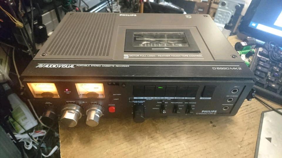 PHILIPS AUDIOVISUAL D6920 MK2, Cassetten-Recorder