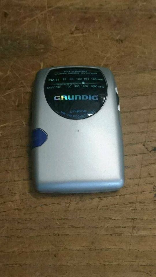 GRUNDIG City Boy 40, Mini-Radio, guter Zustand!