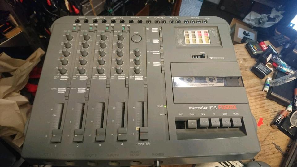 FOSTEX Multitracker XR-5, 4-Track Mixer