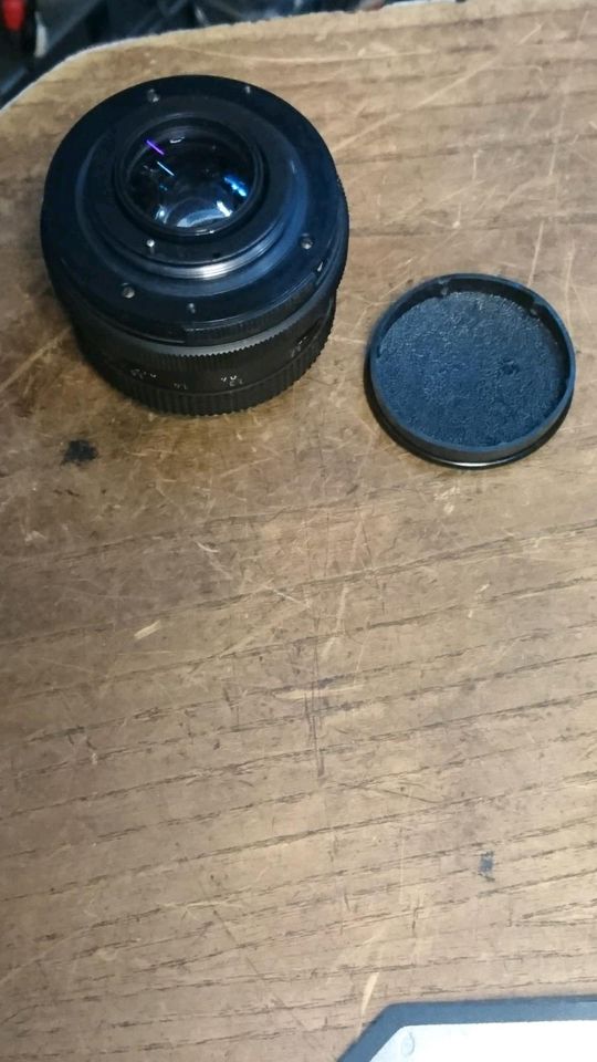 PENTACON auto 1.8/50, Objektiv und einer Linse!