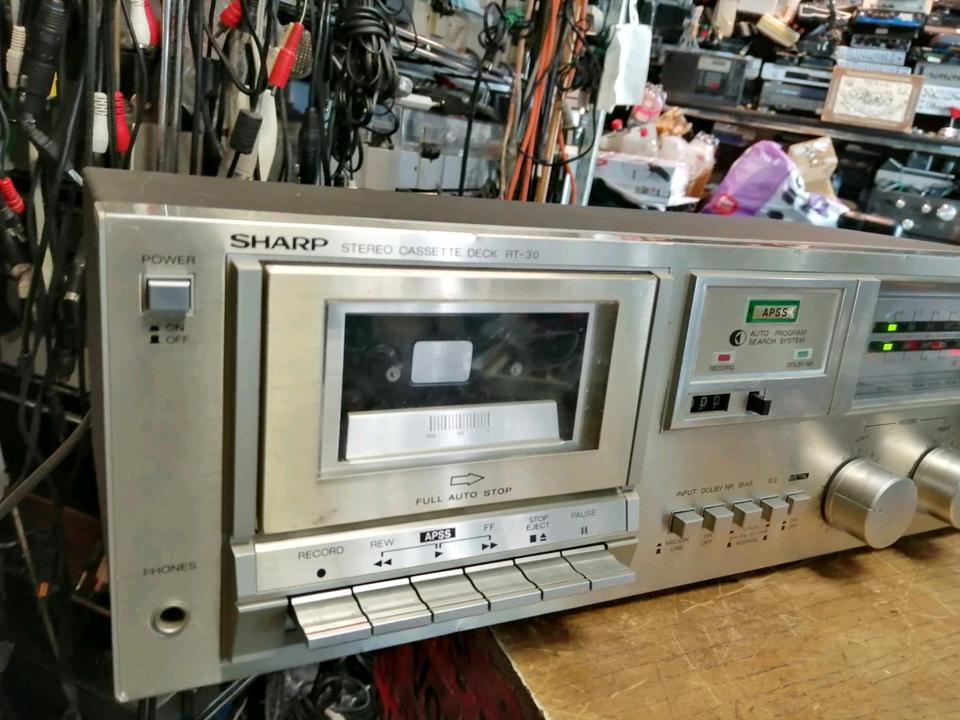 SHARP RT-30H, Cassetten-Deck, DEFEKT!!!