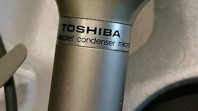 TOSHIBA EM-410 Kondensator-Mikrofon, 5poliger Stecker, wie neu!