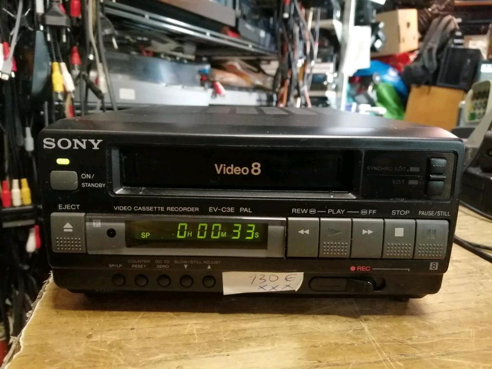 SONY EV-C3E, Videocassettenrecorder Video 8, DEFEKT!!!
