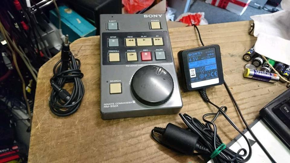 SONY RM-S52A5, Remote Commander, Original-Fernbedienung+Adapter