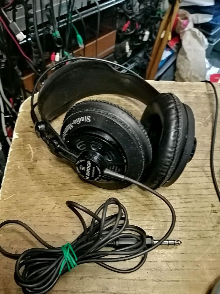 AKG K 240, Kopfhörer mit 6,3 mm Klinkestecker!!!