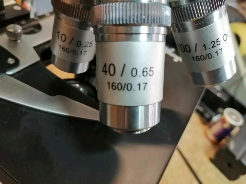 OMAX M82E Mikroskop, DEFEKT!!!