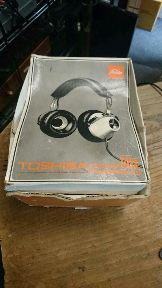 TOSHIBA HR-50X, 2-Way Kopfhörer, 8 Ohm, 6,3 mm Klinkestecker