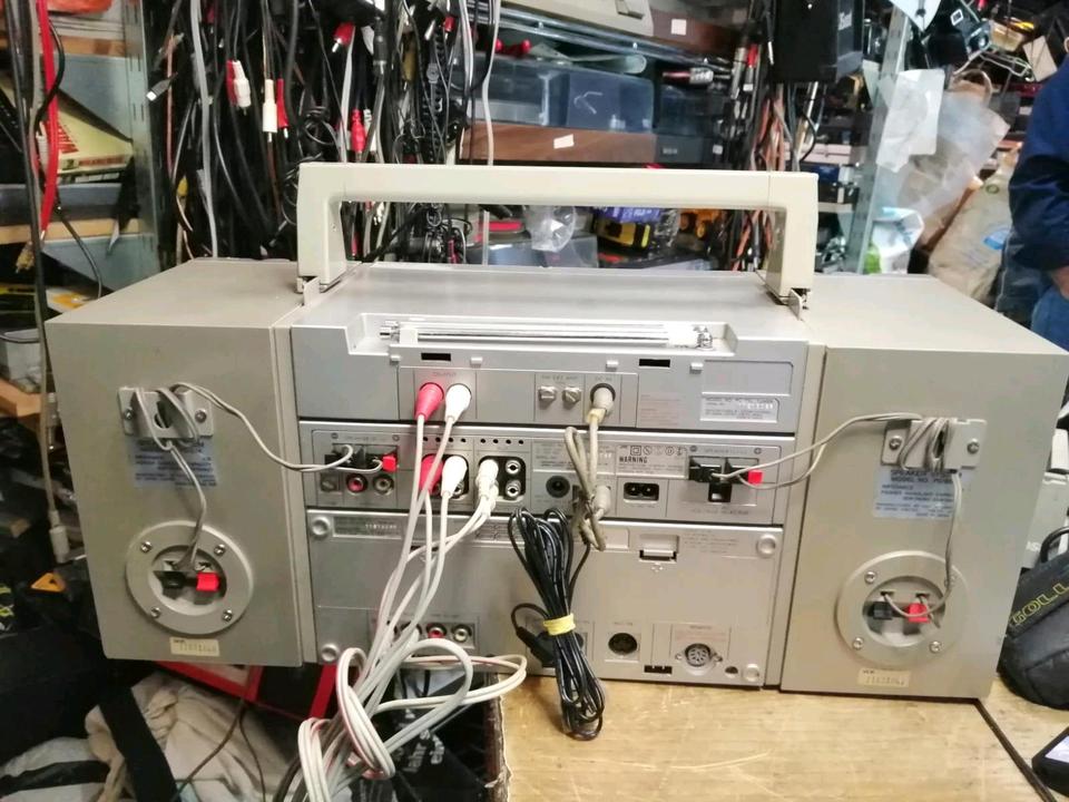 JVC PC-A5L, Radio-Cassetten-Recorder/Ghettoblaster, DEFEKT!!!