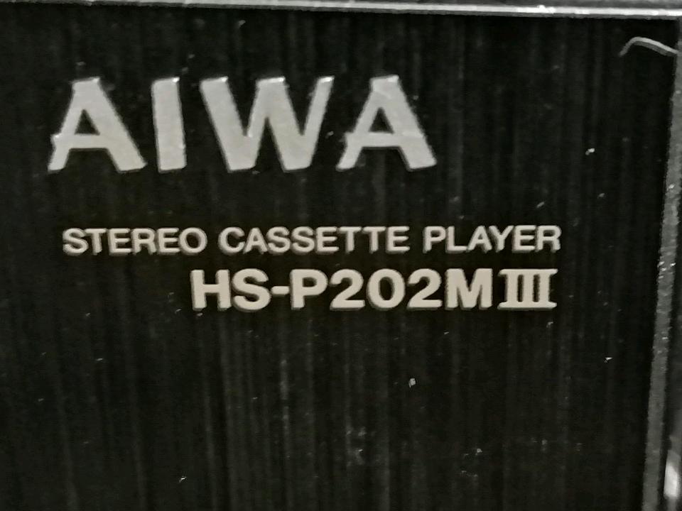 AIWA HS-P202MIII, Walkman mit Original-Adapter!!