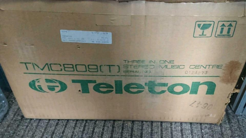 TELETON MMC809 (T), 3 in 1, Stereo Music Centre, NEU & OVP!