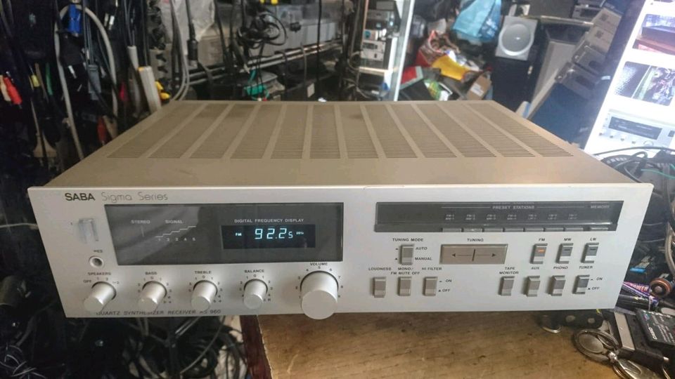 SABA RS 960, Quartz Synthesizer Receiver, guter Zustand!!