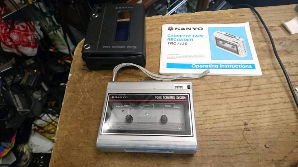 SANYO TRC1130, Walkman mit Beschreibung und Original-Tasche!!