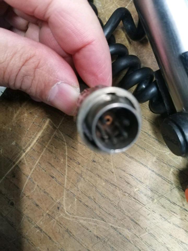 PEIKER DD 112TFR, Mikrofon, 200 Ohm, Kabel mit alten Stecker!!  XXXXXXXXX