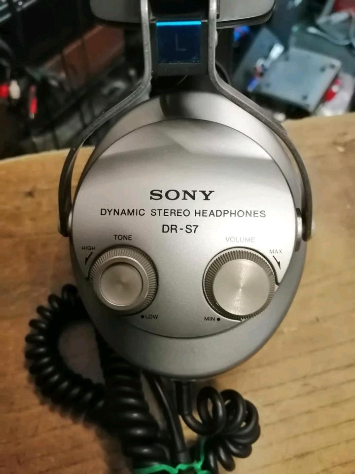 SONY DR-S7, Dynamische Stereo Kopfhörer, 6,3 mm Klinkestecker!!!