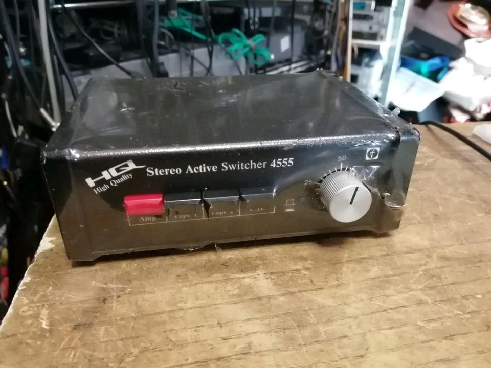 STEREO ACTIVE SWITCHER 4555 (HQ), NEU und originalverpackt!!!