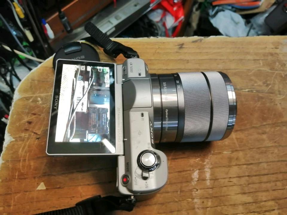 SONY ALPHA ILCE 5000, Digital-Kamera+Objektiv und Zubehör!
