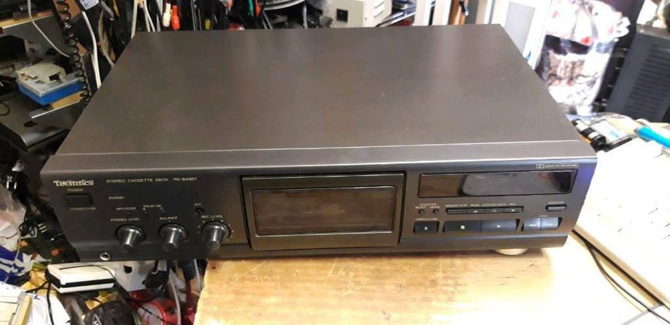 TECHNICS RS-BX601, Stereo Cassetten-Deck mit Netzkabel