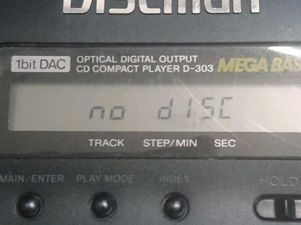 SONY D-303, CD-Compact-Player/Discman, DEFEKT!!!