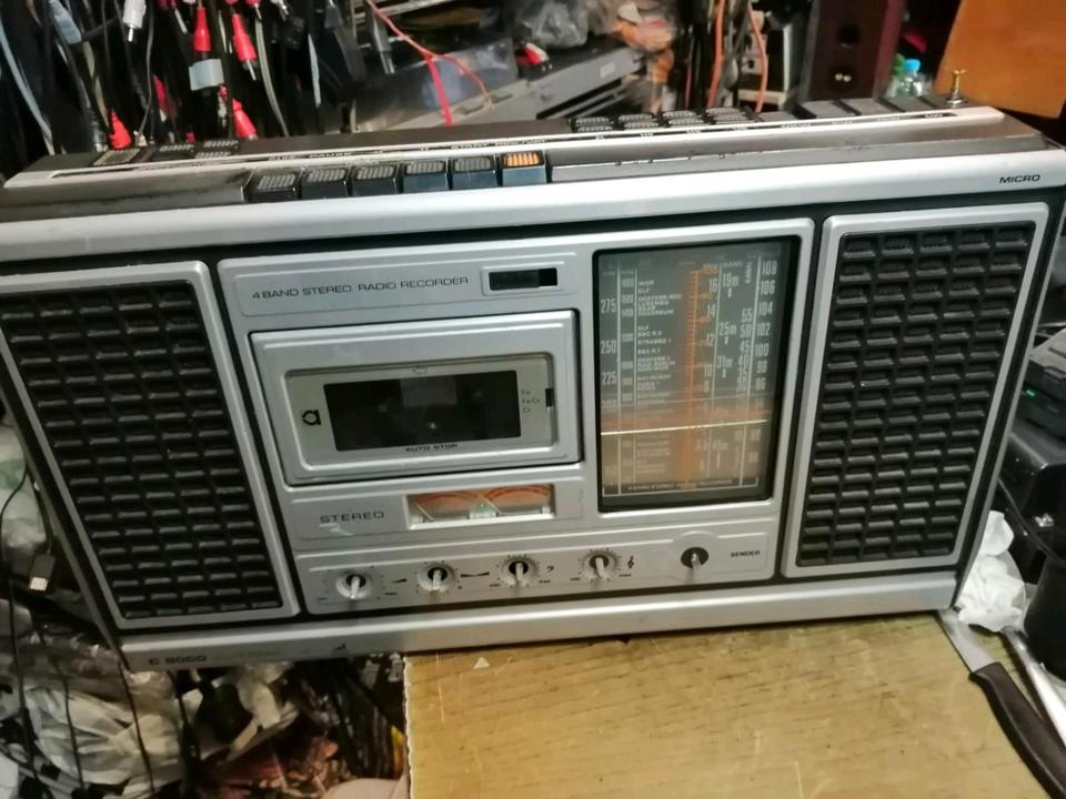 GRUNDIG C9000 Automatic, Radio-Cassetten-Recorder, DEFEKT!!!